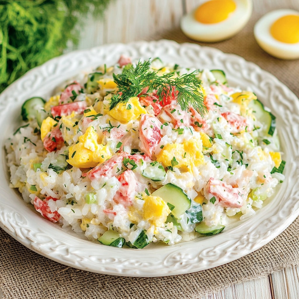 Консервированный салат с рисом